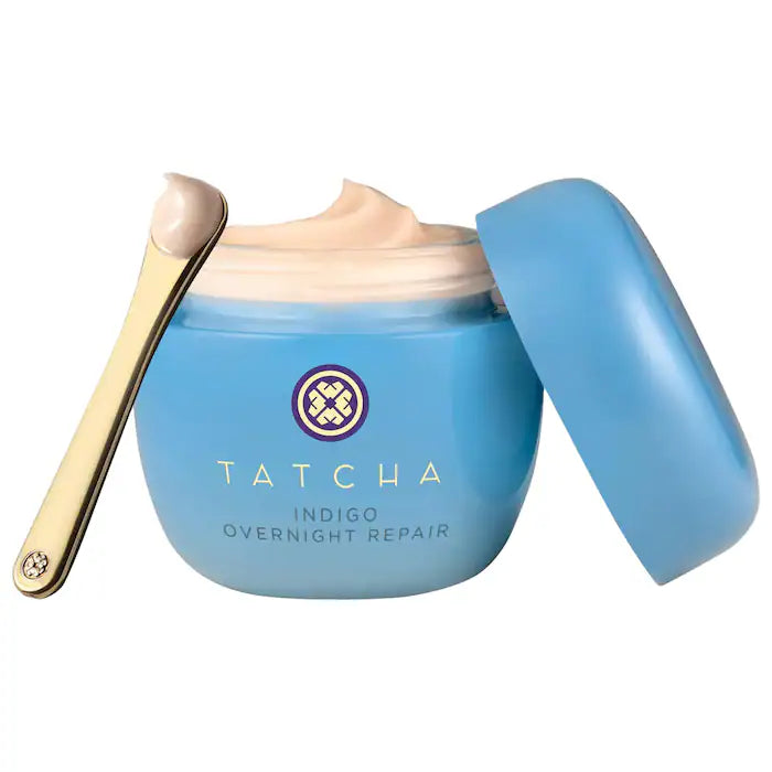 BAJO PEDIDO - TATCHA Indigo Overnight Repair Redness Reducing Barrier Cream | Crema Hidratante