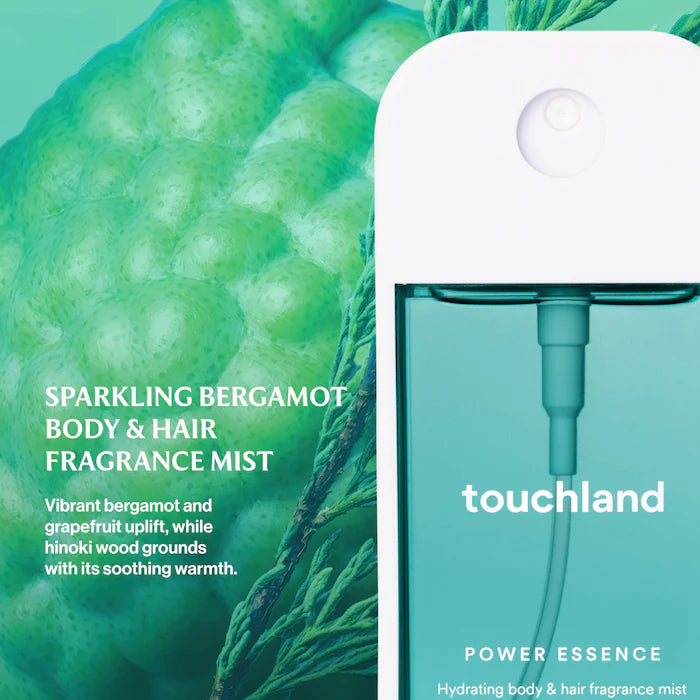 BAJO PEDIDO - TOUCHLAND Sparkling Bergamot Power Essence Body & Hair Fragrance Mist | Perfume Mist
