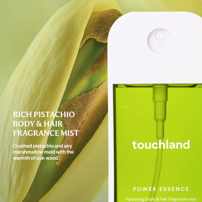 BAJO PEDIDO - TOUCHLAND Rich Pistachio Power Essence Body & Hair Fragrance Mist | Perfume Mist