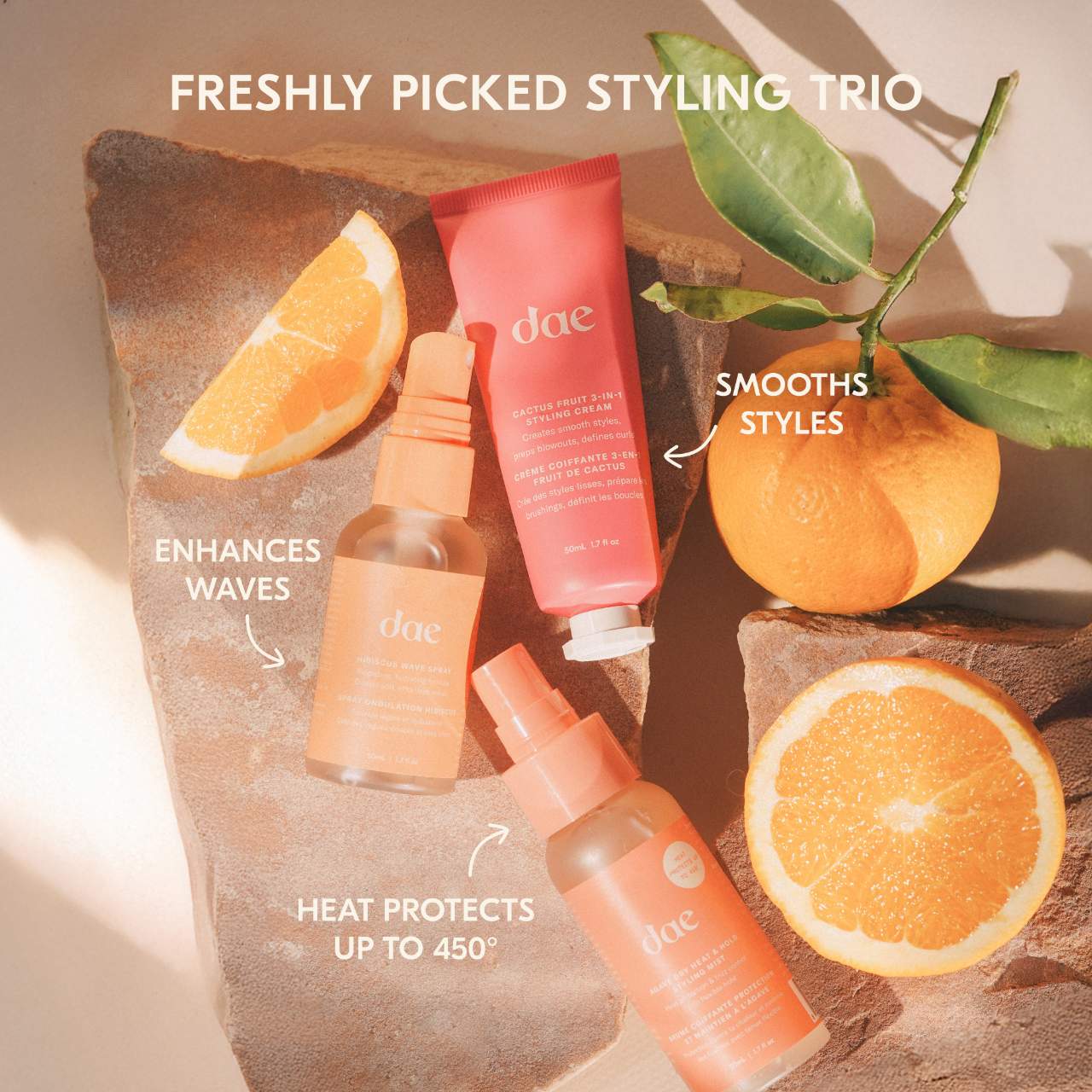 BAJO PEDIDO - dae Freshly Picked Styling Trio | Trío Viaje Estilizador