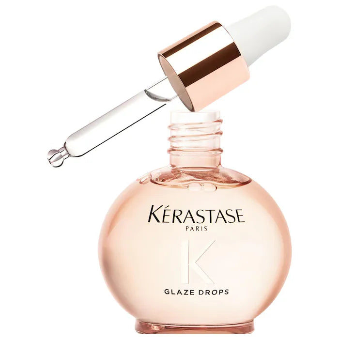 BAJO PEDIDO - Kérastase Gloss Absolu Glaze Drops Anti-Frizz Hair Oil — Aceite Capilar Antifrizz Con Efecto Brillo Espejo Y Acabado Ligero