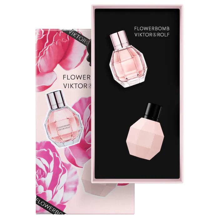 BAJO PEDIDO - Viktor&Rolf Flowerbomb Mini Perfume Duo Set | Set de Fragancias Femeninas