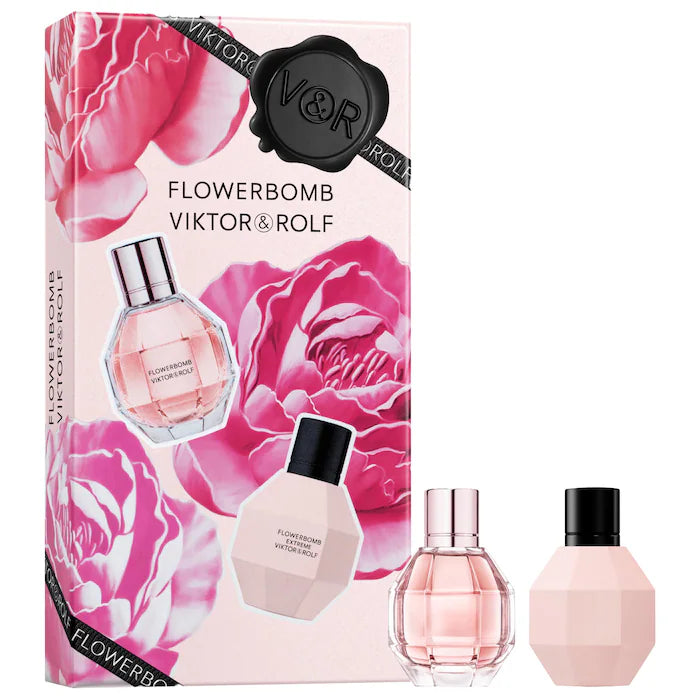 BAJO PEDIDO - Viktor&Rolf Flowerbomb Mini Perfume Duo Set | Set de Fragancias Femeninas