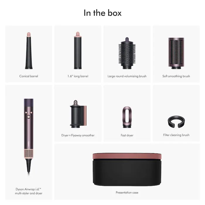 Bajo Pedido - Dyson Limited Edition Airwrap ID™ Multi-Styler for Straight to Wavy Hair in Jasper Plum