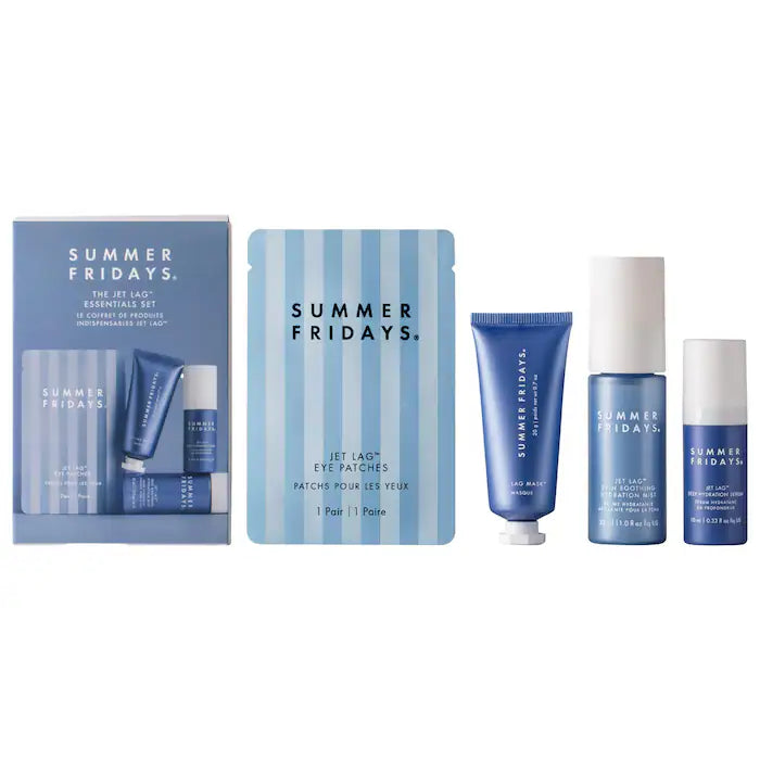 BAJO PEDIDO - SUMMER FRIDAYS The Jet Lag™ Essentials Hydration Set for Travel | Set Exclusivo