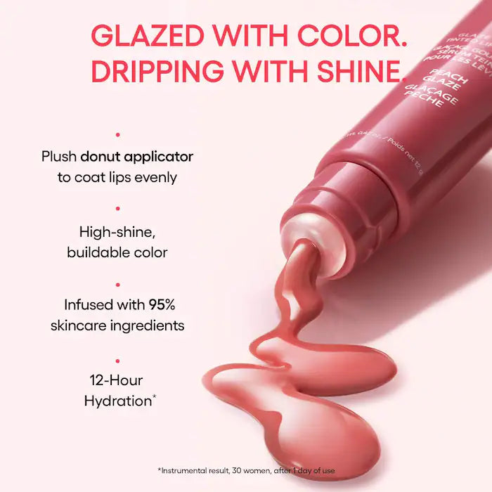 PRE-ORDER - LANEIGE Glaze Craze Tinted Polypeptide Lip Serum — Hydrating Lip Serum with Peptides and a Brilliant Glazed Finish