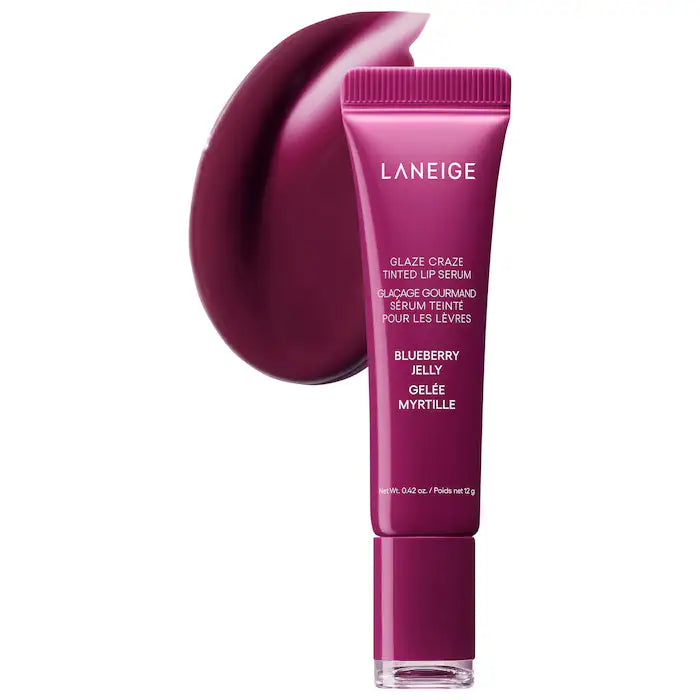 PRE-ORDER - LANEIGE Glaze Craze Tinted Polypeptide Lip Serum — Hydrating Lip Serum with Peptides and a Brilliant Glazed Finish