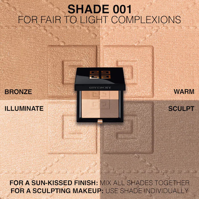 BAJO PEDIDO - Givenchy Prisme Libre Bronzing Powder — Polvo Bronceador Con Efecto Luminoso Y Acabado Natural