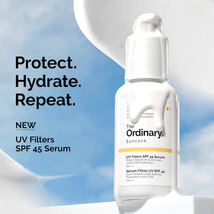 The Ordinary UV Filters SPF 45 Serum Sunscreen PA++++ | Protector Solar Facial En Sérum