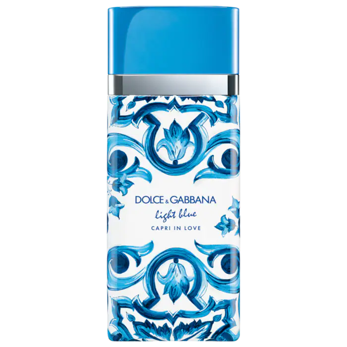 BAJO PEDIDO - Dolce & Gabbana Light Blue Capri in Love Eau de Parfum with Jasmine & Apple — Perfume Femenino Floral Fresco Con Notas De Jazmín Y Manzana Verde
