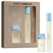 BAJO PEDIDO - Dolce & Gabbana Mini Light Blue Eau de Toilette Set — Set De Perfumes En Miniatura Con Aroma Fresco Y Mediterráneo