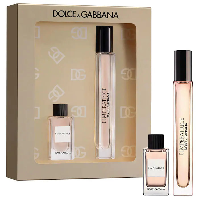 BAJO PEDIDO - Dolce & Gabbana Mini L'Imperatrice EDT Set | Set Mini Perfume Frutal
