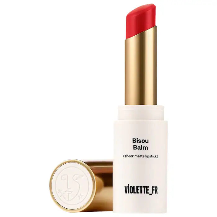 SALE Bajo Pedido – VIOLETTE_FR Bisou Balm Sheer Matte Lipstick | Bálsamo Labial con Color y Acabado Mate Natural