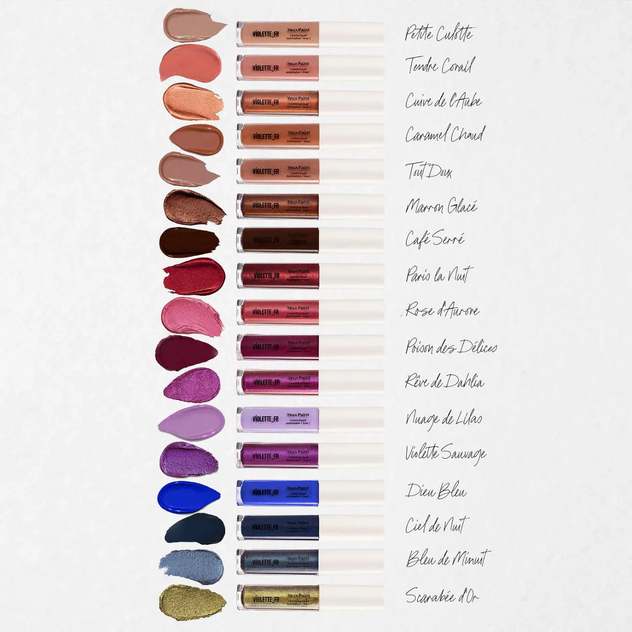 BAJO PEDIDO - VIOLETTE_FR YEUX PAINT Liquid Eyeshadow & Eyeliner | Sombra de Ojos