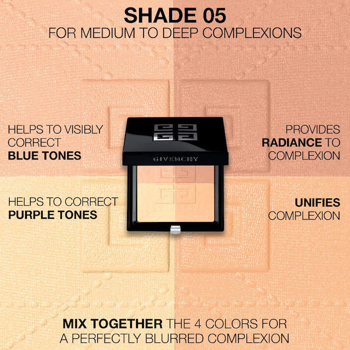 BAJO PEDIDO - Givenchy Prisme Libre Blurring & Color-Correcting Matte Pressed Powder | Polvo Fijador