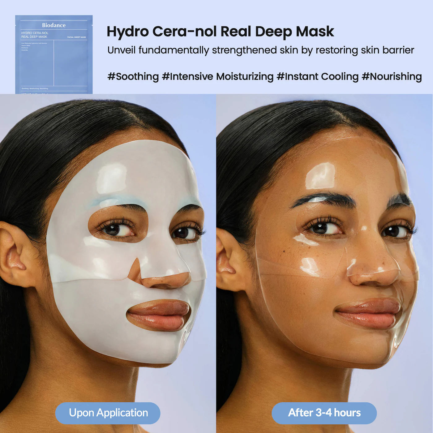 BAJO PEDIDO - BIODANCE Real Deep Mask Gift Set - 4 Masks for Pore Care, Hydration, Calming and Dark Spot Treatment | Set Exclusivo