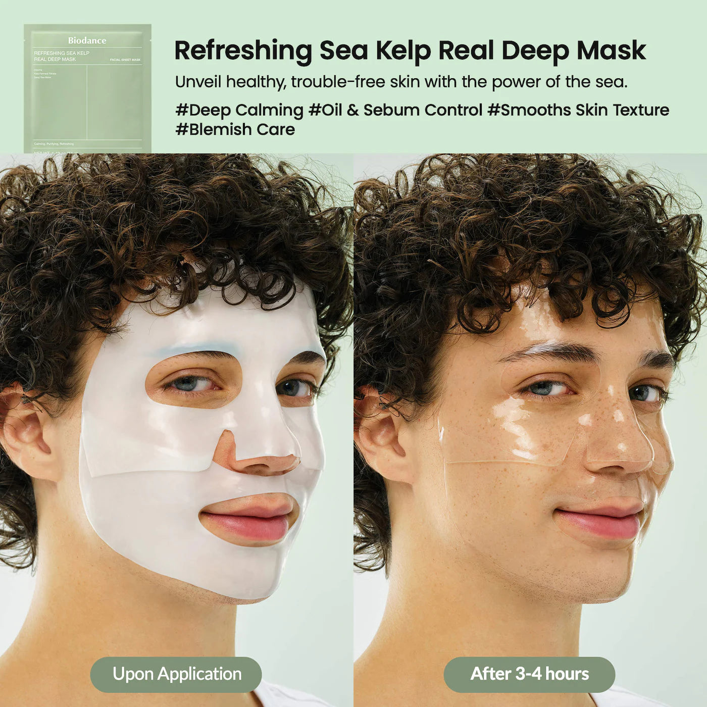 BAJO PEDIDO - BIODANCE Real Deep Mask Gift Set - 4 Masks for Pore Care, Hydration, Calming and Dark Spot Treatment | Set Exclusivo