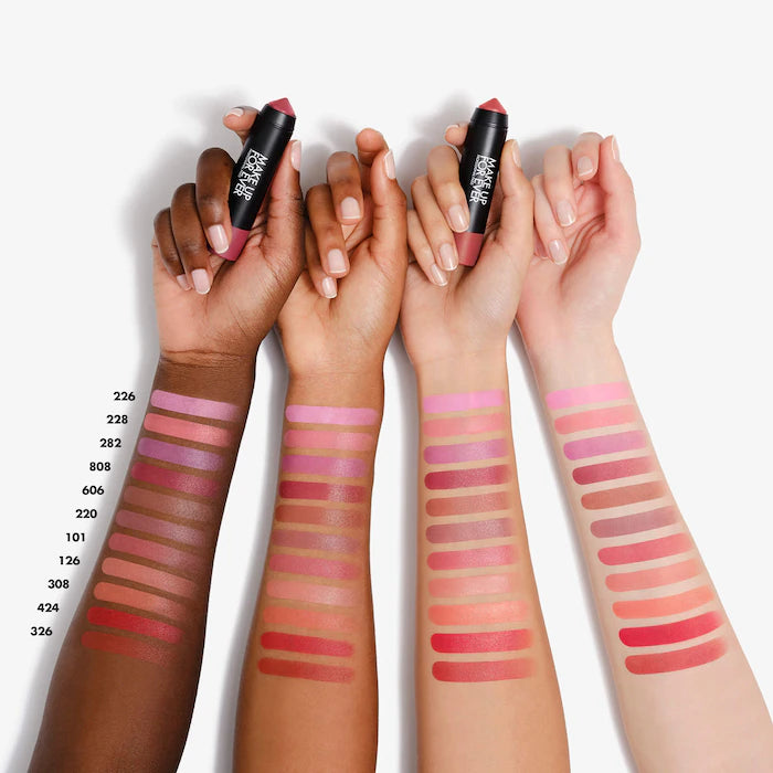 BAJO PEDIDO - Make Up For Ever Artist Color Crayon Waterproof Multi-Use Stick – Barra Cremosa Multiusos Para Mejillas, Labios Y Ojos