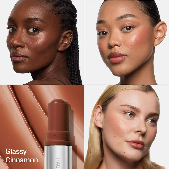 BAJO PEDIDO - HAUS LABS BY BAJO PEDIDO - LADY GAGA Color Fuse Longwear Hydrating Glassy Lip + Cheek Blush Balm Stick — Bálsamo En Barra Hidratante Para Labios Y Mejillas Con Acabado Luminoso