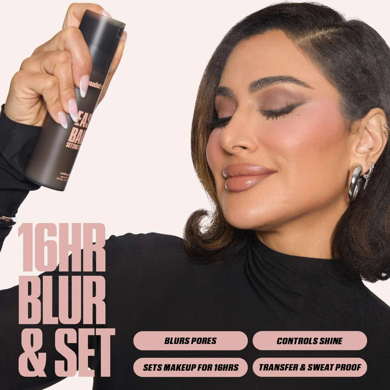 BAJO PEDIDO - HUDA BEAUTY Easy Bake Blurring Setting Spray with 16-Hour Wear | Spray Fijador