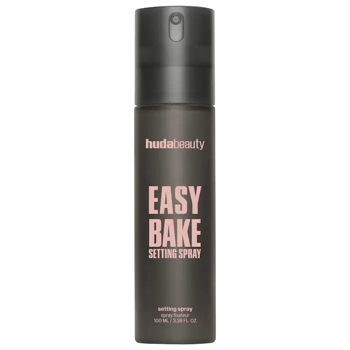 HUDA BEAUTY Easy Bake Blurring Setting Spray — Spray Fijador Difuminador Con 16 Horas De Duración (100 ml)