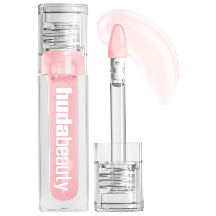 HUDA BEAUTY Faux Filler Ultra-Hydrating Tinted Jelly Lip Oil Aceite Labial Con Color E Hidratación Intensa