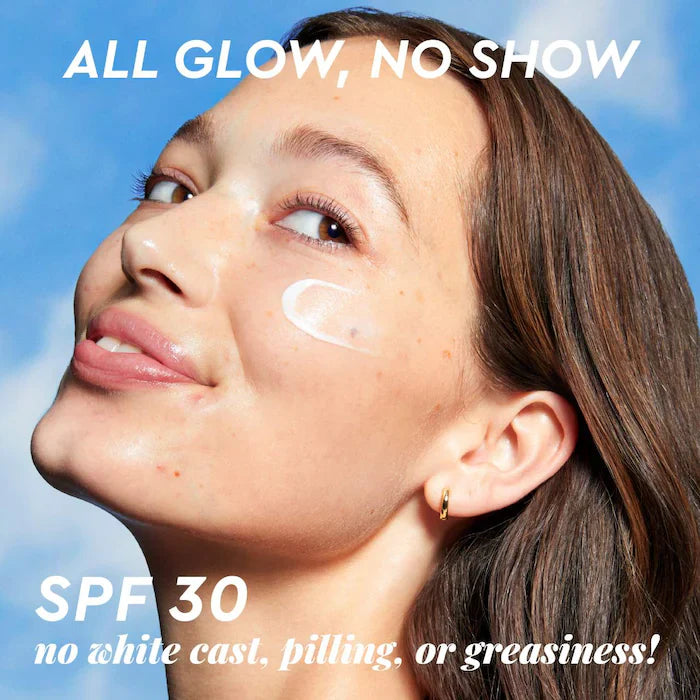 BAJO PEDIDO - Glow Recipe Dew Shield SPF 30 Hydrating Fluid Sunscreen 50 ML — Protector Solar Hidratante Con SPF 30 Y Acabado Luminoso Natural