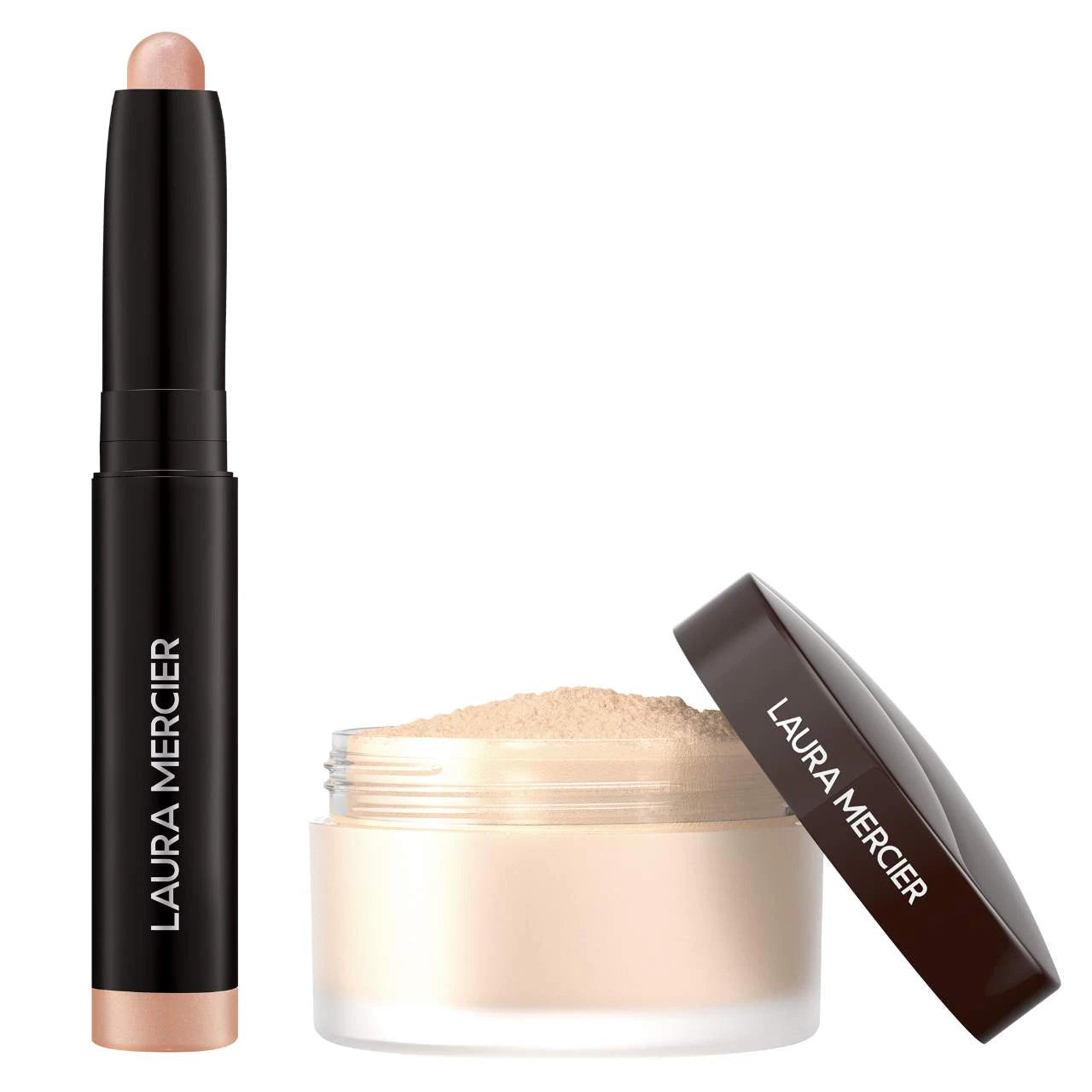 BAJO PEDIDO - LAURA MERCIER Mini Artistry Icons Loose Powder and Eyeshadow Set | Polvo Fijador