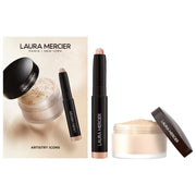 BAJO PEDIDO - LAURA MERCIER Mini Artistry Icons Loose Powder and Eyeshadow Set | Polvo Fijador