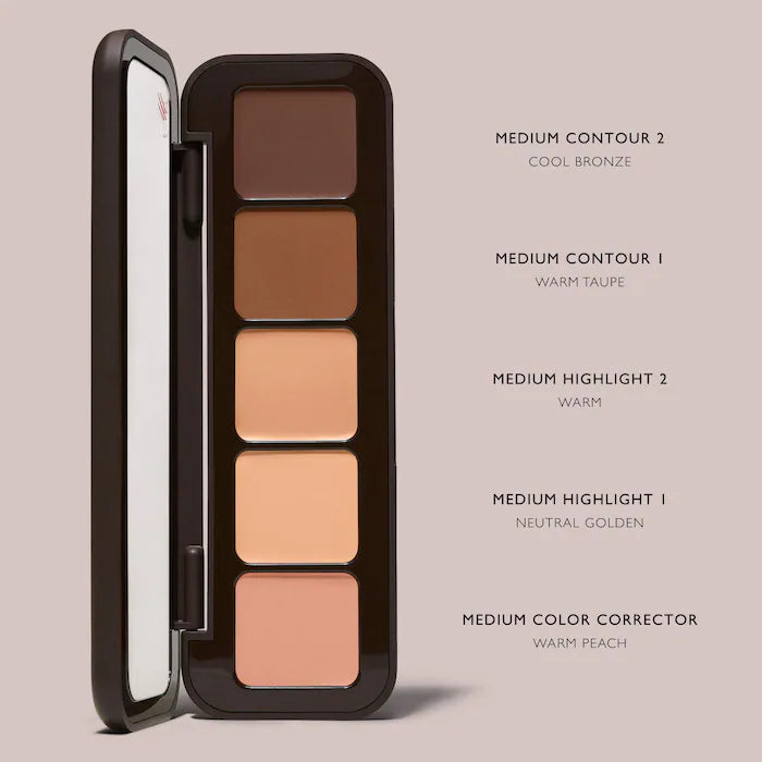 SALE BAJO PEDIDO - m.ph By Mary Phillips Underpainting Face Highlight & Contour Palette – Paleta Crema De Contorno, Iluminador Y Corrector (Copy)