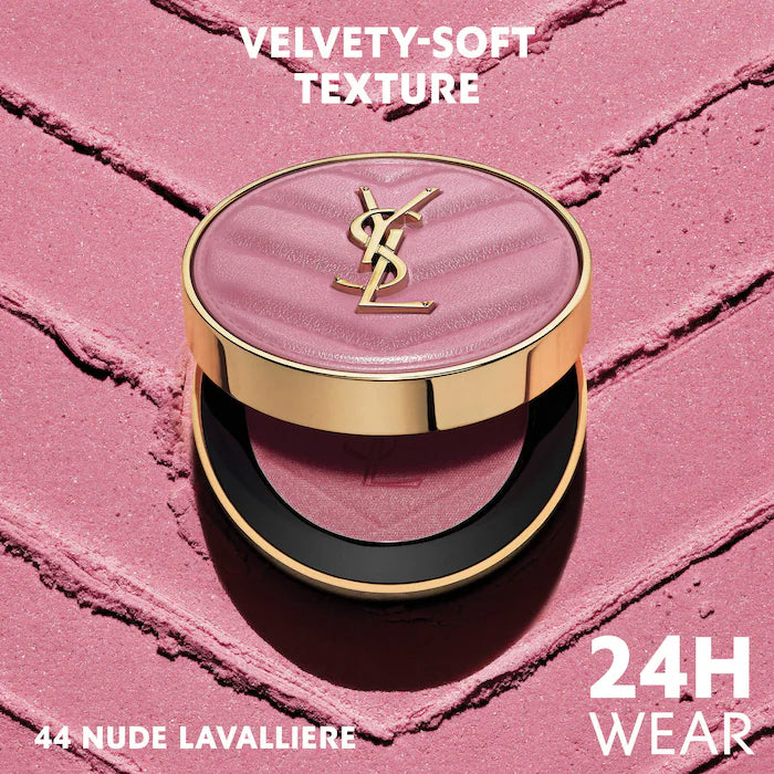 BAJO PEDIDO - Yves Saint Laurent Iconic Pink Make Me Blush & Loveshine Lip Oil Stick Set | Rubor & Labial de Lujo
