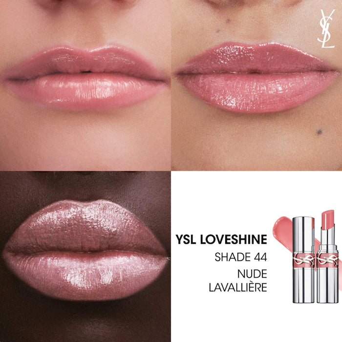 BAJO PEDIDO - Yves Saint Laurent Iconic Pink Make Me Blush & Loveshine Lip Oil Stick Set | Rubor & Labial de Lujo