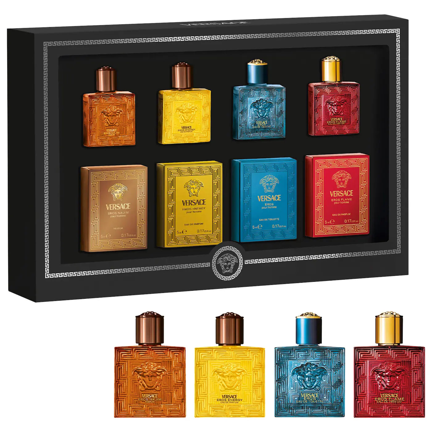 BAJO PEDIDO - VERSACE Versace Mini Cologne Sampler Set | Set de Fragancias