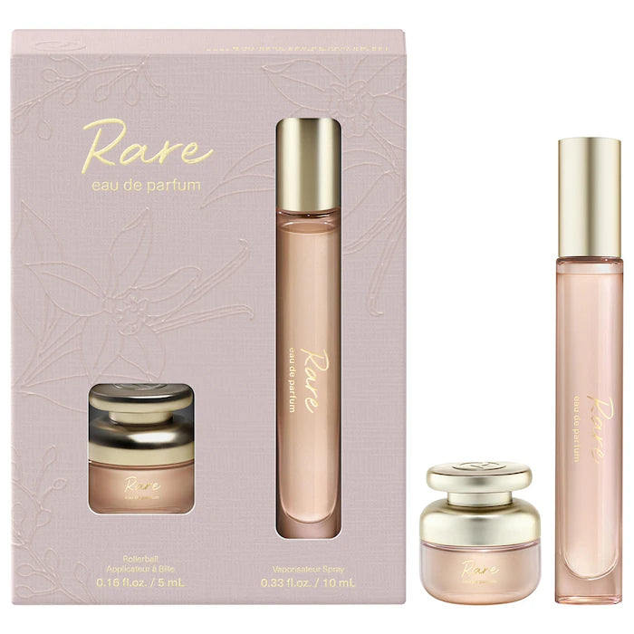 Rare Beauty by Selena Gomez Mini Rare Eau de Parfum Set with Vanilla and Caramel — Set De Perfumes Mini Con Aroma Floral Dulce De Vainilla Y Caramelo