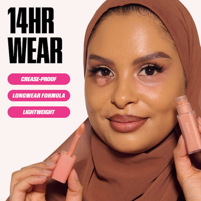 BAJO PEDIDO - HUDA BEAUTY Mini #FauxFilter Brightening Under Eye Color Corrector — Corrector Iluminador Para Ojeras Con Cobertura Ligera Y Acabado Natural