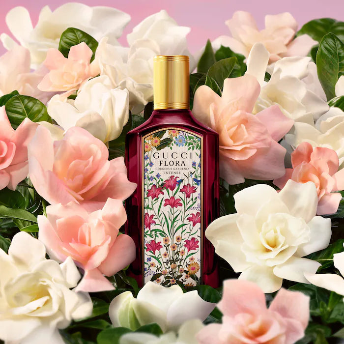 SALE  BAJO PEDIDO - Gucci Flora Gorgeous Gardenia Eau de Parfum Intense with Sandalwood and White Florals — Perfume Femenino Floral Intenso Con Notas De Sándalo Y Flores Blancas