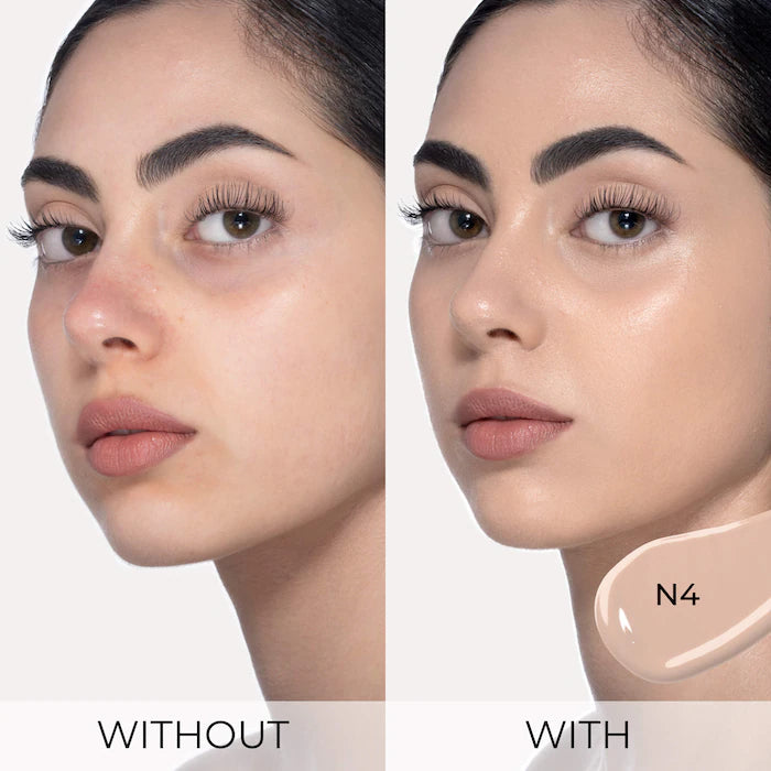 BAJO PEDIDO - NATASHA DENONA Hy-Glam Foundation — Base Sérum Hidratante y Difuminadora De Cobertura Media a Alta Con Acabado Luminoso y Larga Duración