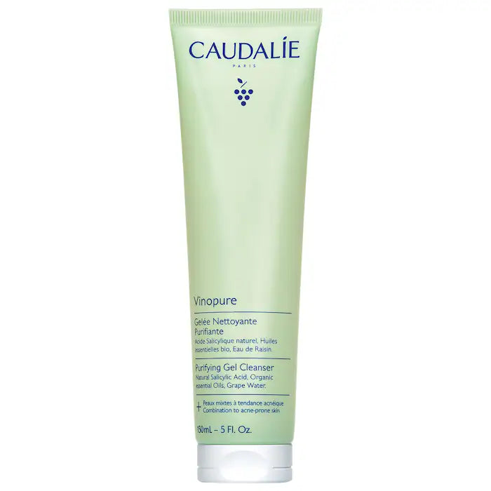 BAJO PEDIDO - Caudalie Vinopure Pore Purifying Gel Cleanser – Gel Limpiador Purificante Para Piel Con Imperfecciones 150 ML