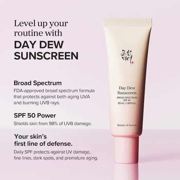 BAJO PEDIDO - Beauty of Joseon Day Dew Sunscreen SPF 50 | Protector Solar Ligero