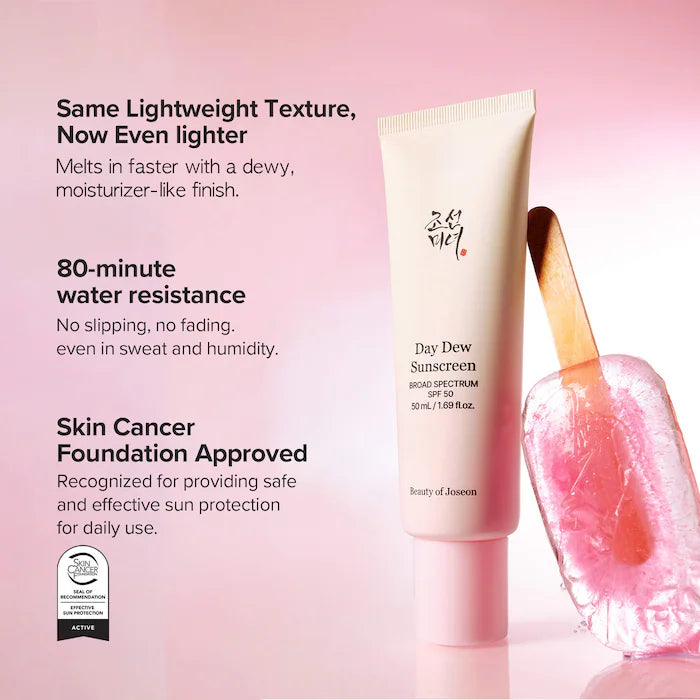 BAJO PEDIDO - Beauty of Joseon Day Dew Sunscreen SPF 50 | Protector Solar Ligero