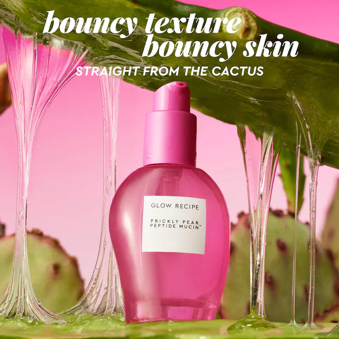 Bajo Pedido - Glow Recipe Prickly Pear Peptide Bouncy + Hydrating Skin Barrier Vegan Mucin Serum