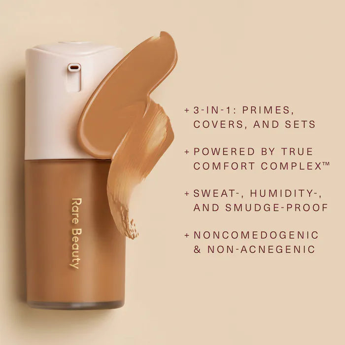 BAJO PEDIDO - Rare Beauty True To Myself Natural Matte Longwear Foundation Base De Maquillaje Mate Natural Larga Duración