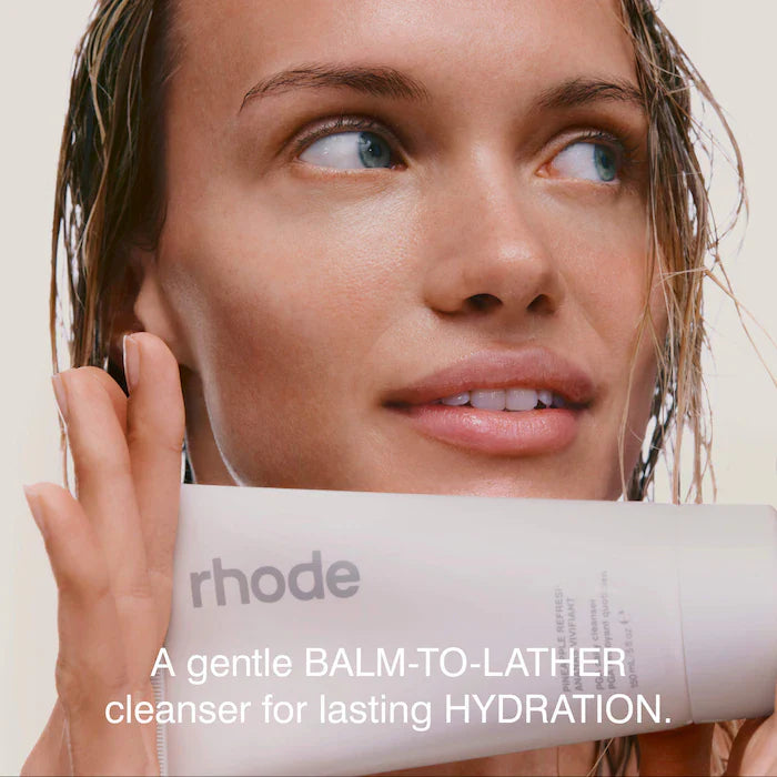 BAJO PEDIDO - Rhode Pineapple Refresh Daily Cleanser – Limpiador Facial Suave Con Extracto De Piña Y PGA