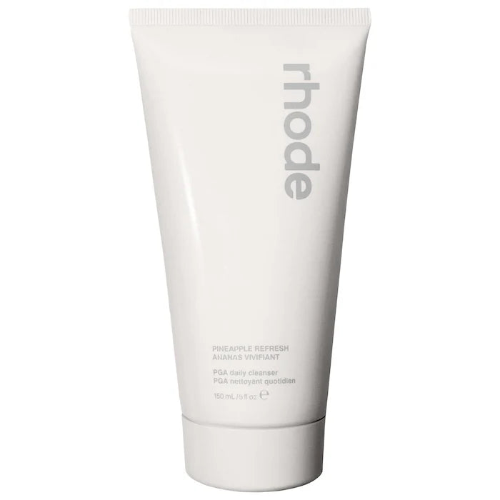 BAJO PEDIDO - Rhode Pineapple Refresh Daily Cleanser – Limpiador Facial Suave Con Extracto De Piña Y PGA