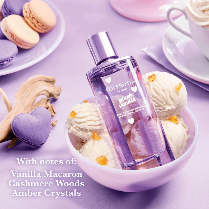 BAJO PEDIDO - Ariana Grande LOVENOTES Plush Vanilla Perfume Gift Set – Set De Perfume Edición Especial