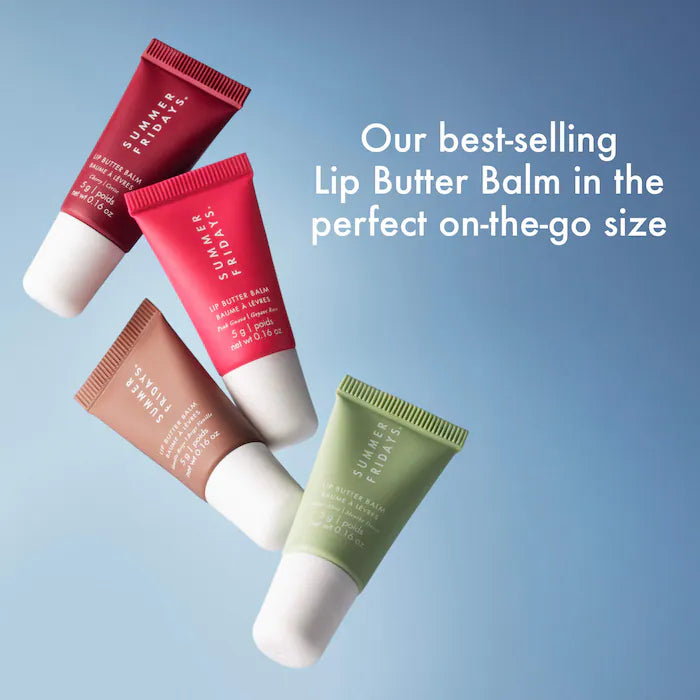 Summer Fridays The Lip Butter Balm Minis | Set de Bálsamos Labiales Hidratantes