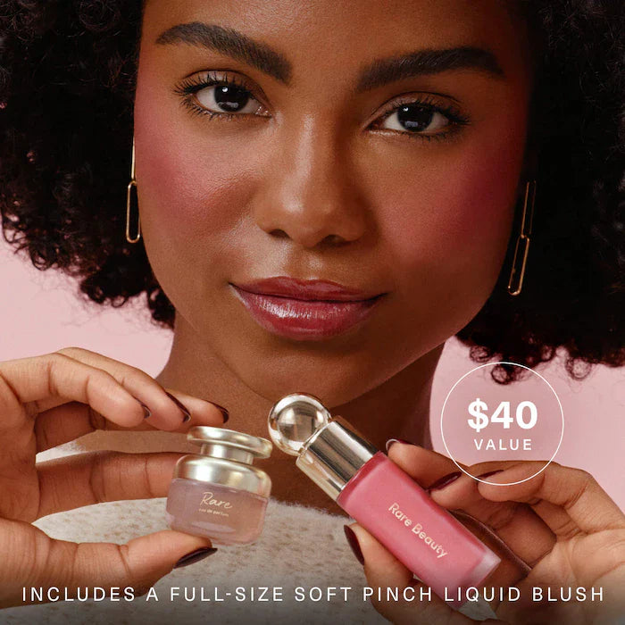 SALE  BAJO PEDIDO - Rare Beauty by Selena Gomez Selena's Faves Mini Fragrance & Blush Set