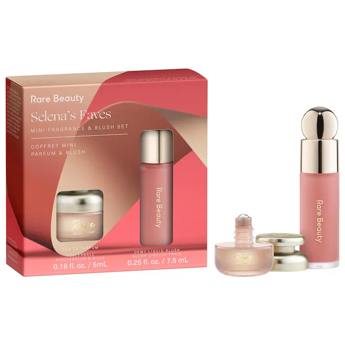 Rare Beauty by Selena Gomez Selena's Faves Mini Fragrance & Blush Set | Perfume & Rubor Mini