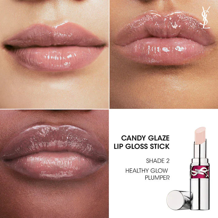 BAJO PEDIDO - Yves Saint Laurent Candy Glaze Lip Gloss Stick Duo | Set de Labiales Hidratantes de Lujo