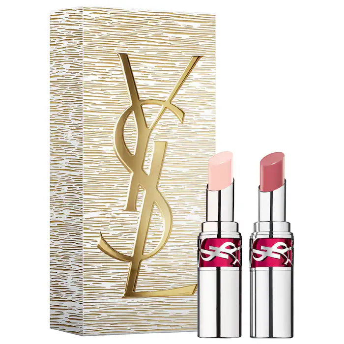 BAJO PEDIDO - Yves Saint Laurent Candy Glaze Lip Gloss Stick Duo | Set de Labiales Hidratantes de Lujo